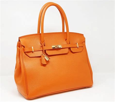 birkin arancione hermes